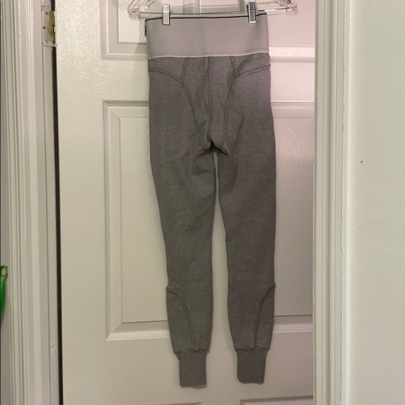 Alexander Wang Logo Elastic Leggings Gray size M - Picture 11 of 15